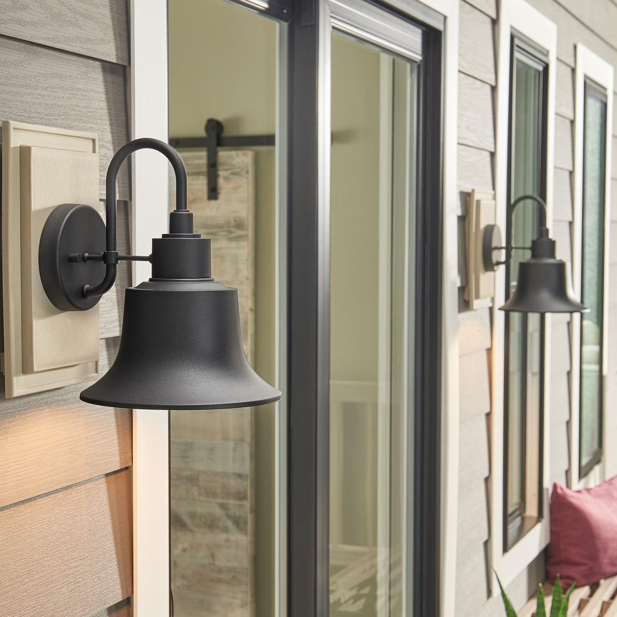 Capital Lighting 926311BK Brock 1 Light Outdoor Wall Lantern Black