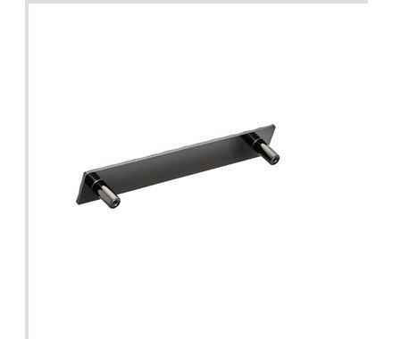 Amerock Cabinet Pull Gunmetal 6-5/16 inch (160 mm) Center to Center Kamari 1 Pack Drawer Pull Drawer Handle Cabinet Hardware