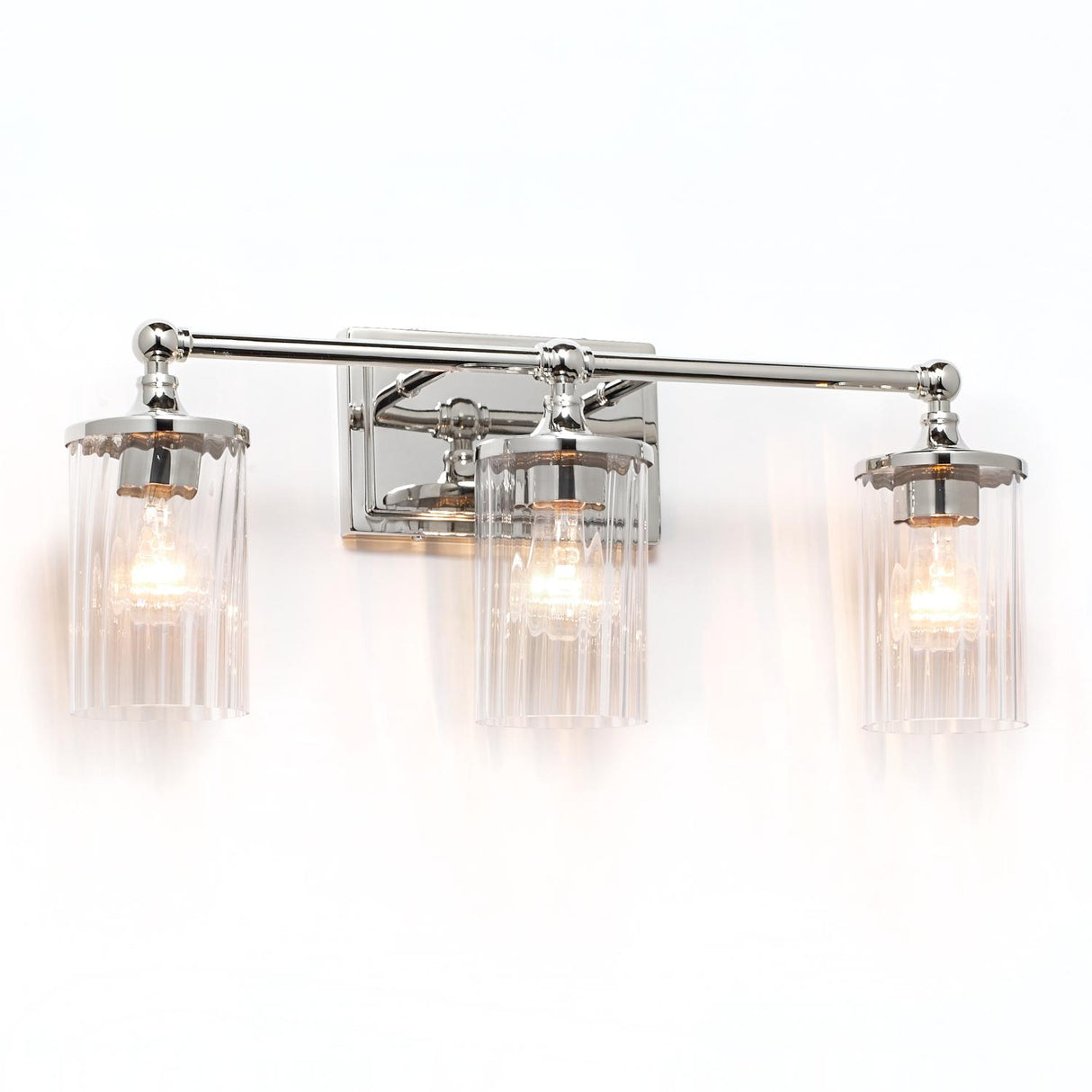 Capital Lighting 120731PN-423 Camden 3 Light Vanity Polished Nickel