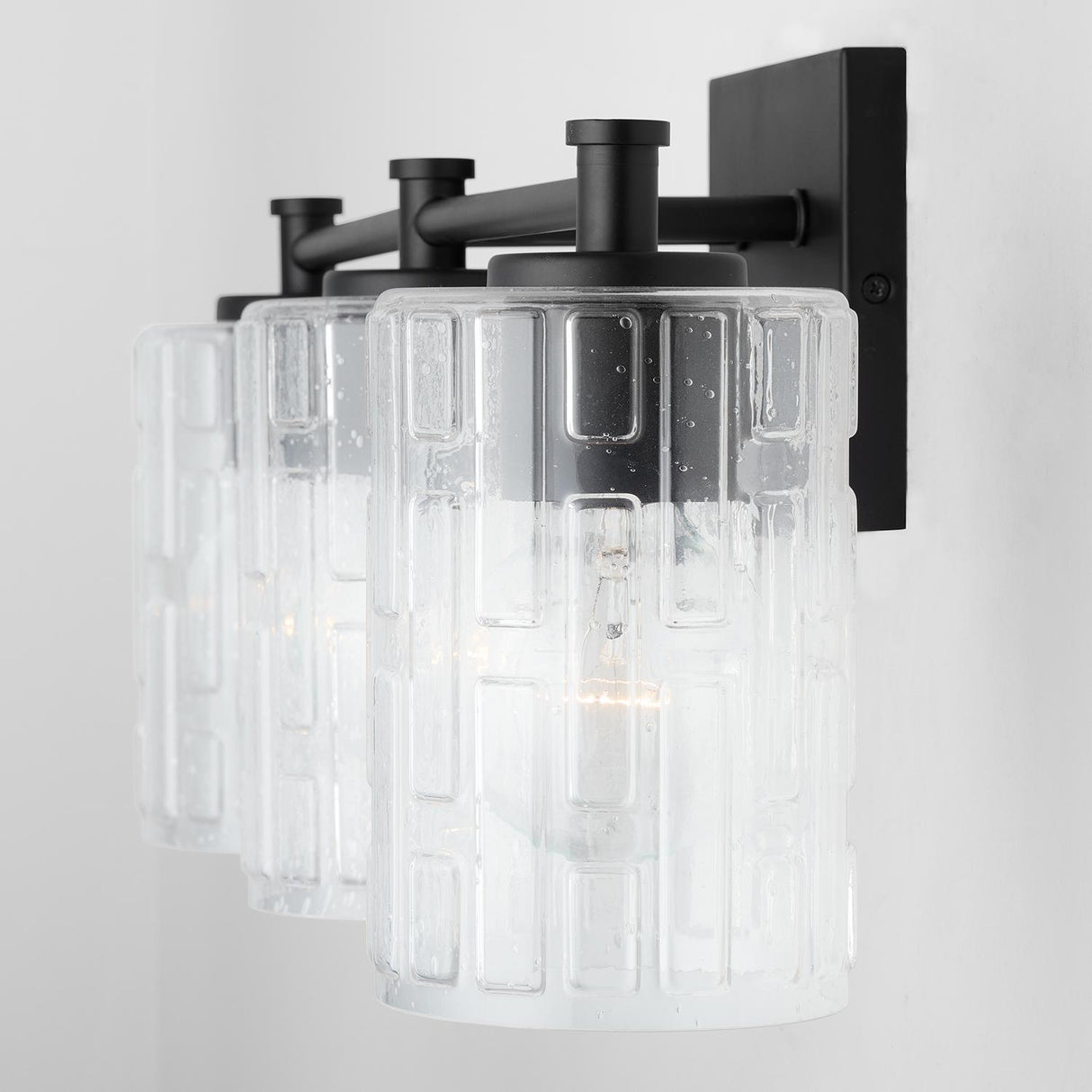 Capital Lighting 138331MB-491 Emerson 3 Light Vanity Matte Black