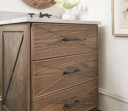 Amerock Cabinet Pull Matte Black 3 inch (76 mm) Center-to-Center Riva 1 Pack Drawer Pull Drawer Handle Cabinet Hardware