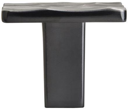 Amerock Cabinet Knob Gunmetal 1-3/16 inch (30 mm) Length Kamari 1 Pack Drawer Knob Cabinet Hardware