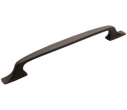 Amerock Appliance Pull Dark Oiled Bronze 12 inch (305 mm) Center to Center Highland Ridge 1 Pack Drawer Pull Drawer Handle Cabinet Hardware