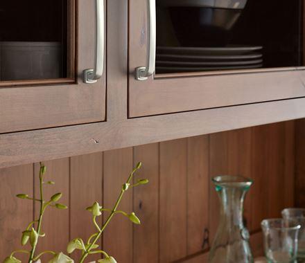 Amerock Cabinet Pull Satin Nickel 5-1/16 inch (128 mm) Center-to-Center Surpass 1 Pack Drawer Pull Cabinet Handle Cabinet Hardware