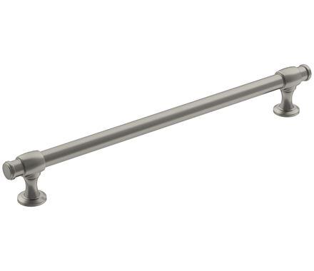Amerock Cabinet Pull Satin Nickel 8-13/16 inch (224 mm) Center-to-Center Winsome 1 Pack Drawer Pull Cabinet Handle Cabinet Hardware