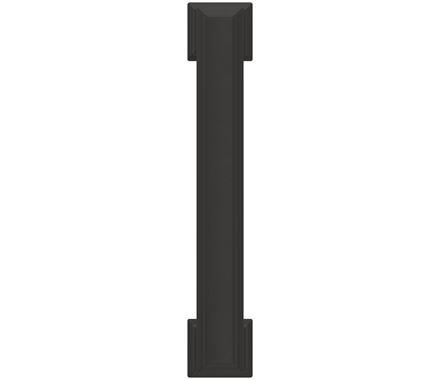 Amerock Cabinet Pull Matte Black 3-3/4 inch (96 mm) Center-to-Center Appoint 1 Pack Drawer Pull Cabinet Handle Cabinet Hardware