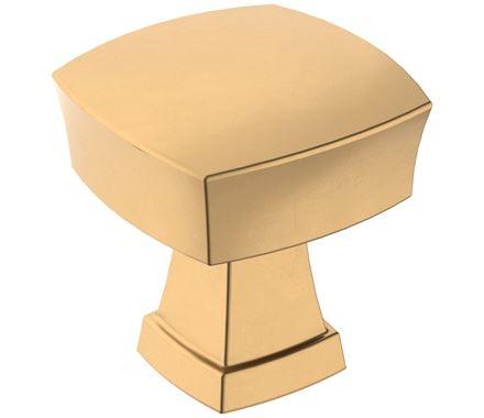 Amerock Cabinet Knob Champagne Bronze 1-1/4 inch (32 mm) Length Stature 1 Pack Drawer Knob Cabinet Hardware