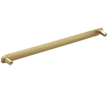 Amerock Cabinet Pull Golden Champagne 10-1/16 inch (256 mm) Center to Center Concentric 1 Pack Drawer Pull Drawer Handle Cabinet Hardware