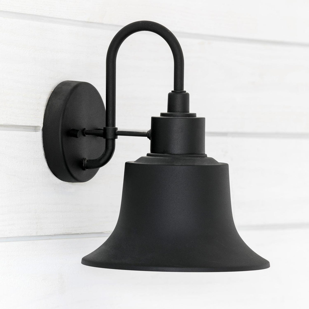 Capital Lighting 926311BK Brock 1 Light Outdoor Wall Lantern Black