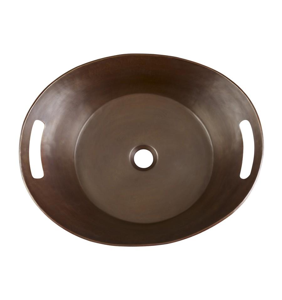 Thompson Traders Beaker Verde Santa Clara BOV-2016VTP Aged Copper Interior/ Verde Exterior
(Smooth)