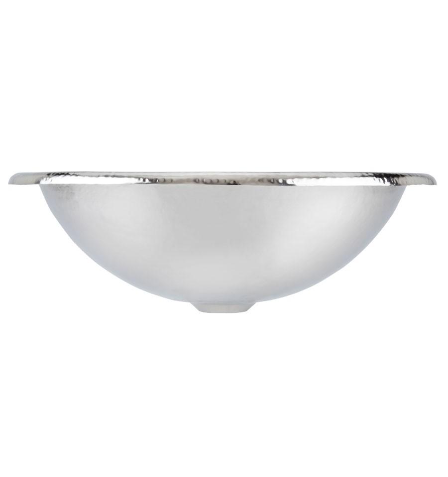 Thompson Traders Hammered Nickel Alder Bath Sink Tacambaro 2RP-BRN Nickel
(Hammered)