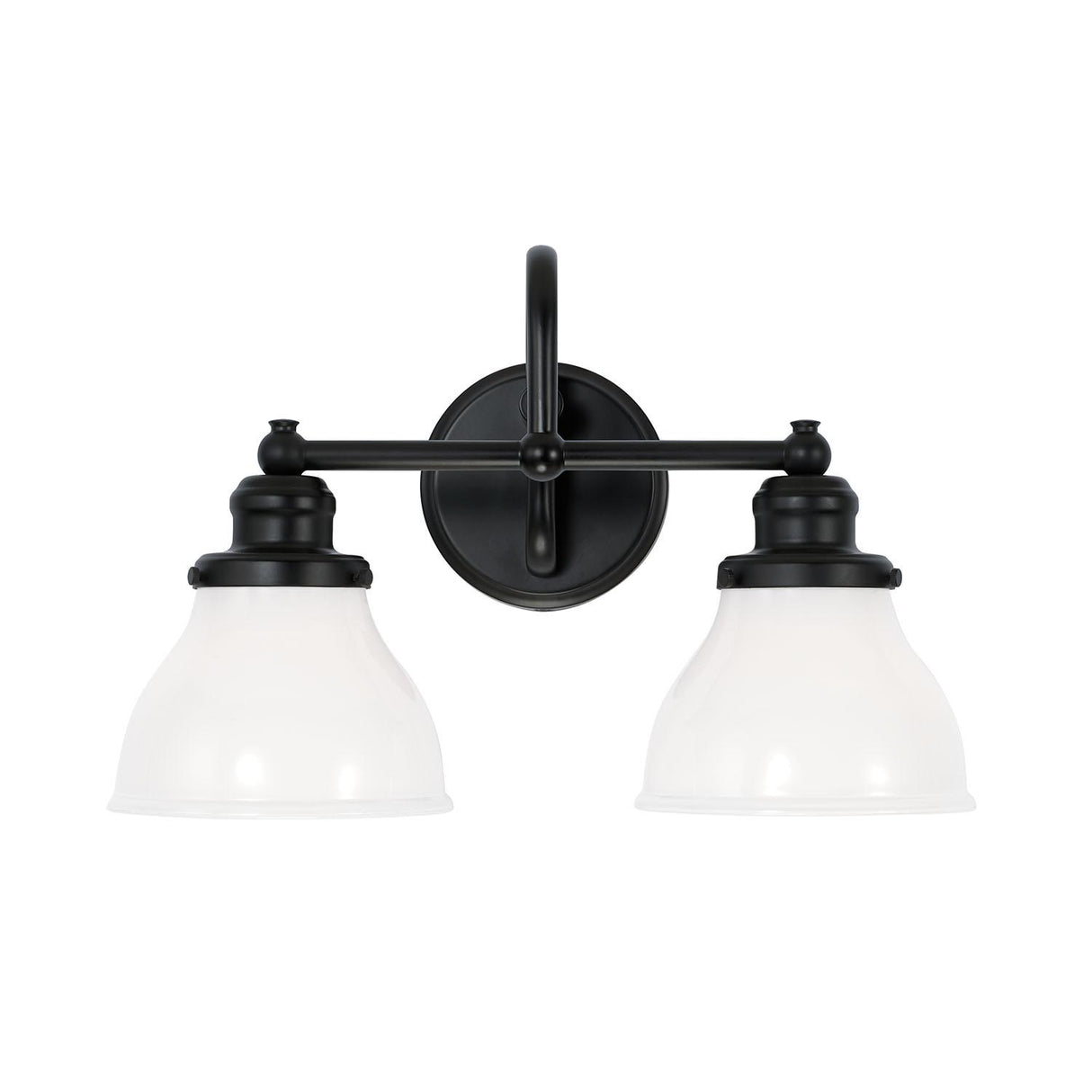 Capital Lighting 8302MB-128 Baxter 2 Light Vanity Matte Black