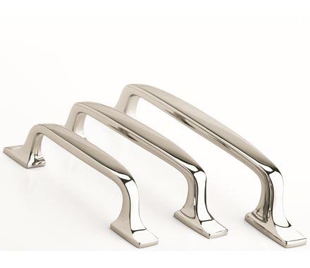 Amerock Cabinet Latch Polished Nickel 1-7/8 inch (48 mm) Length Highland Ridge 1 Pack Cabinet Hardware