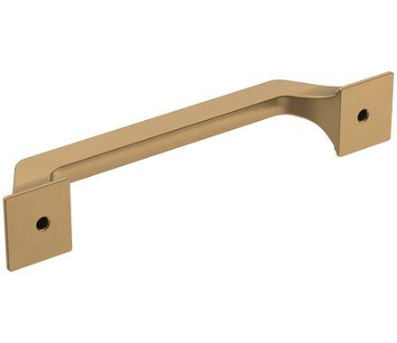 Amerock Cabinet Pull Champagne Bronze 5-1/16 inch (128 mm) Center-to-Center Exceed 1 Pack Drawer Pull Cabinet Handle Cabinet Hardware