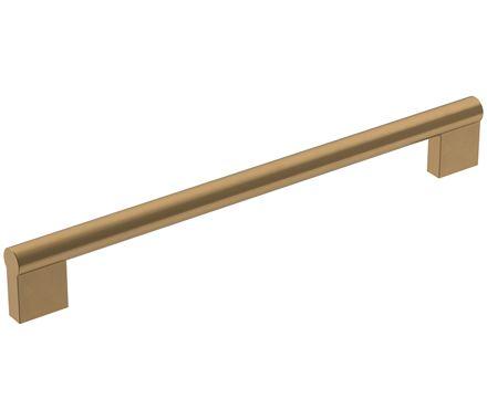 Amerock Cabinet Pull Champagne Bronze 8-13/16 inch (224 mm) Center-to-Center Versa 1 Pack Drawer Pull Cabinet Handle Cabinet Hardware