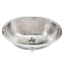 Thompson Traders Hammered Nickel Farley Bath Sink Uruapan BOU-1915BRN Nickel
(Hammered)