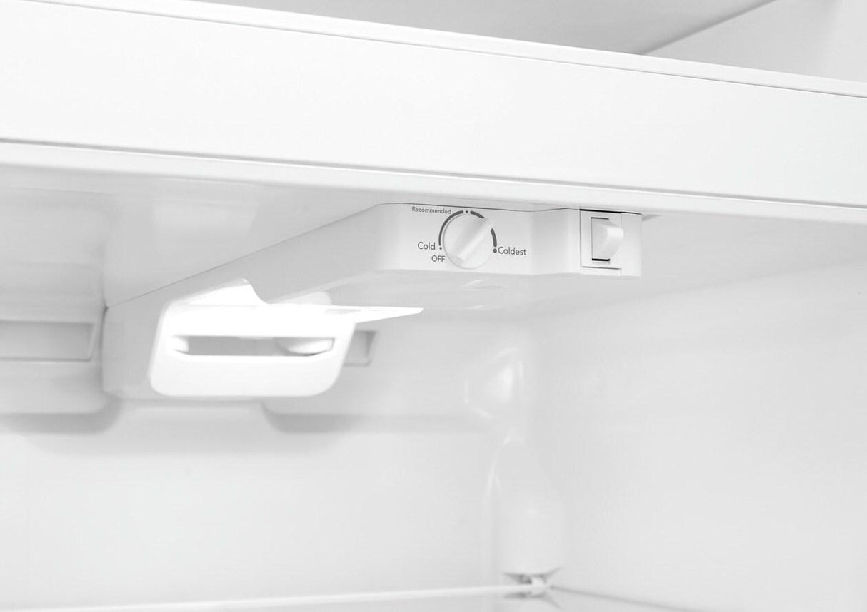 Frigidaire FFHT1835VW 18.3 CF Top Mount Refrigerator Glass Shelves ESTAR ADA OPT-ICEMAKER