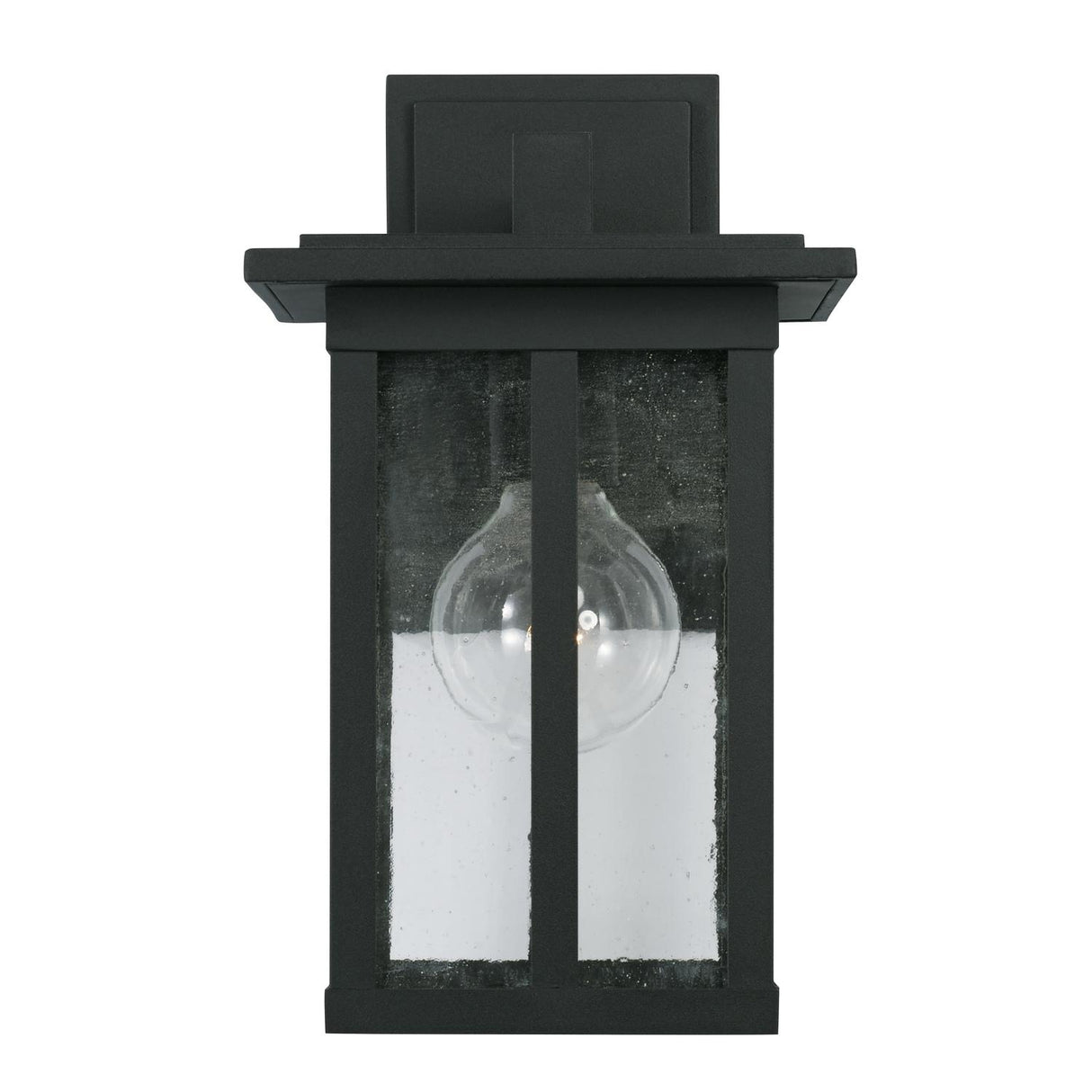 Capital Lighting 943811BK Barrett 1 Light Outdoor Wall Lantern Black