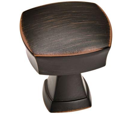 Amerock Cabinet Knob Oil Rubbed Bronze 1-1/4 inch (32 mm) Length Stature 1 Pack Drawer Knob Cabinet Hardware