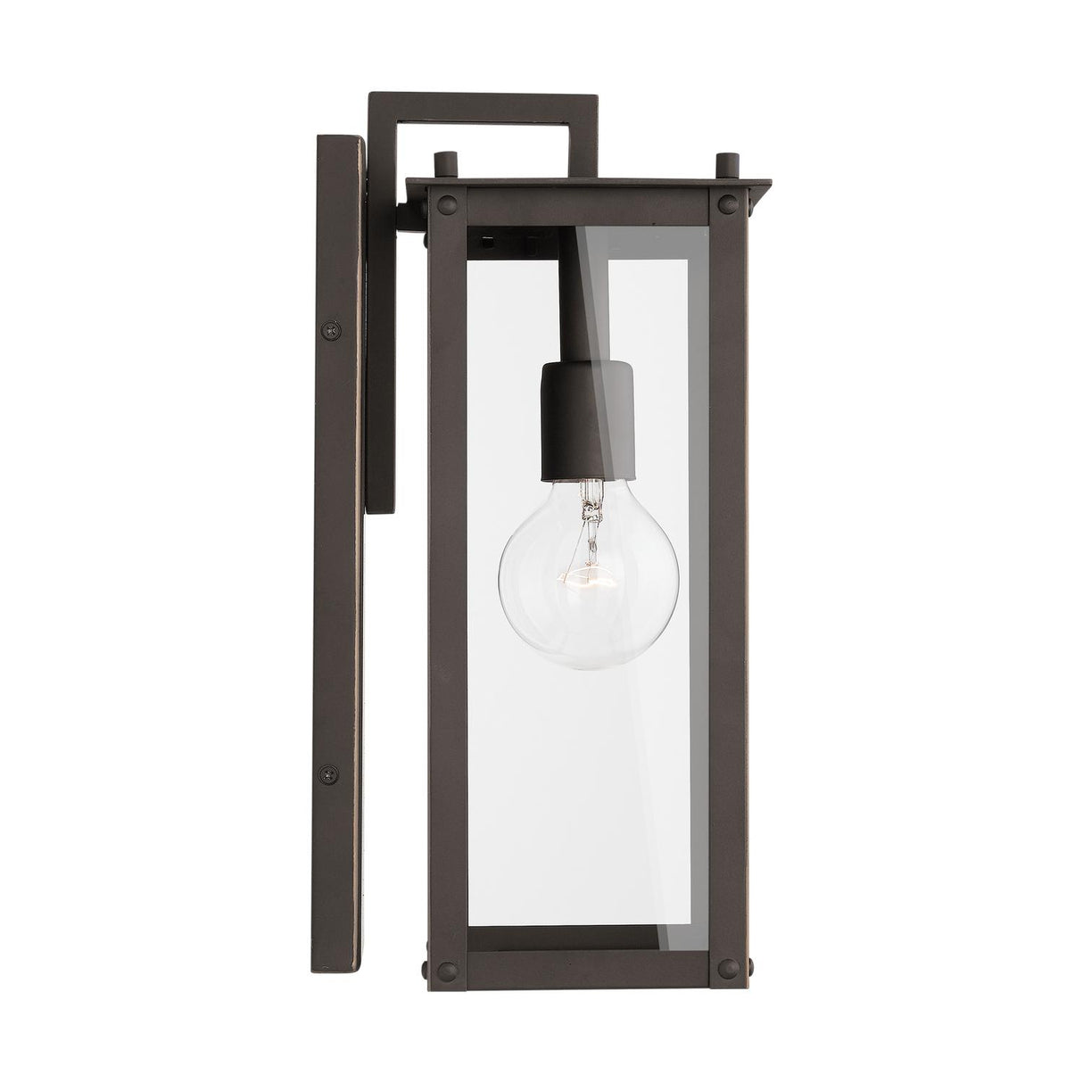 Capital Lighting 934611OZ Hunt 1-Light Wall Mount Oiled Bronze