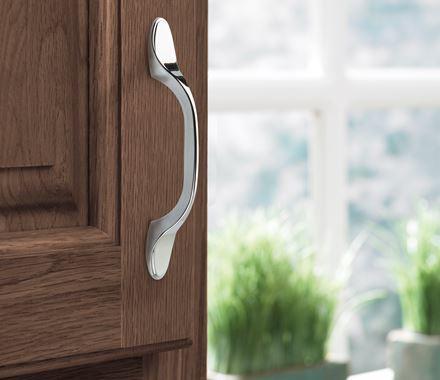 Amerock Cabinet Pull Polished Chrome 3 inch (76 mm) Center-to-Center Ravino 1 Pack Drawer Pull Drawer Handle Cabinet Hardware