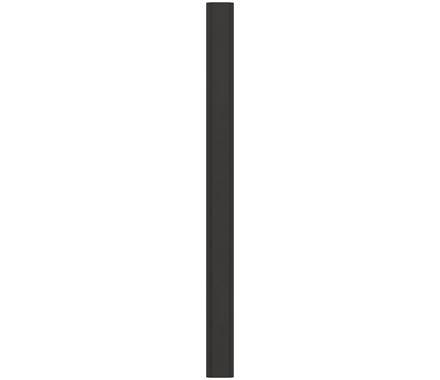 Amerock Cabinet Pull Matte Black 6-5/16 inch (160 mm) Center-to-Center Status 1 Pack Drawer Pull Cabinet Handle Cabinet Hardware
