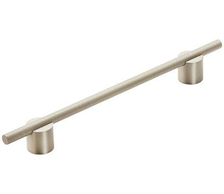 Amerock Cabinet Pull Silver Champagne 7-9/16 inch (192 mm) Center to Center Transcendent 1 Pack Drawer Pull Drawer Handle Cabinet Hardware