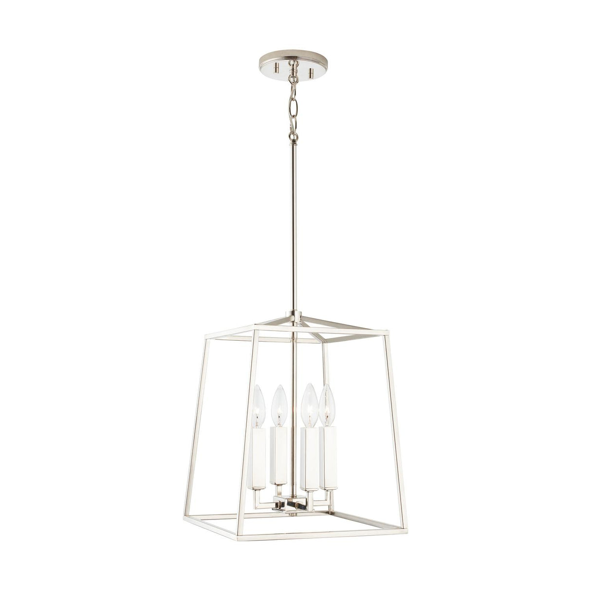 Capital Lighting 537641PN Thea 4 Light Foyer Polished Nickel
