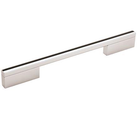 Amerock Cabinet Pull Polished Chrome 8 inch (203 mm) Center to Center Separa 1 Pack Drawer Pull Drawer Handle Cabinet Hardware