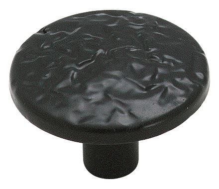 Amerock Cabinet Knob Colonial Black 1-1/4 inch (32 mm) Diameter Everyday Heritage 1 Pack Drawer Knob Cabinet Hardware