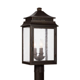 Capital Lighting 936932OZ Sutter Creek 3 Light Outdoor Post Lantern Oiled Bronze