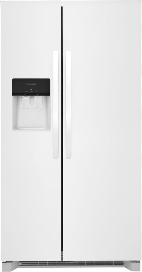 Frigidaire FRSS2623AW 25.6 Cu Ft SD SxS Refrigerator