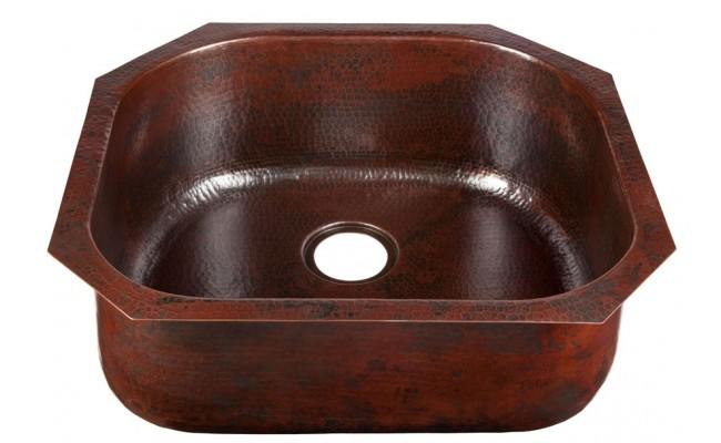 Thompson Traders D-bowl Black Copper Bar/prep Sink Oroz KSU-2321BC Aged Copper
(Hammered)
