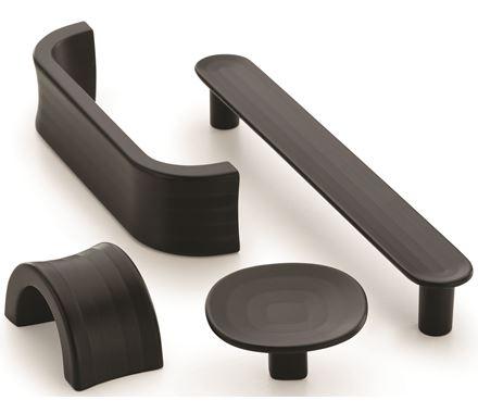 Amerock Cabinet Pull Matte Black 3-3/4 inch (96 mm) Center to Center Concentric 1 Pack Drawer Pull Drawer Handle Cabinet Hardware
