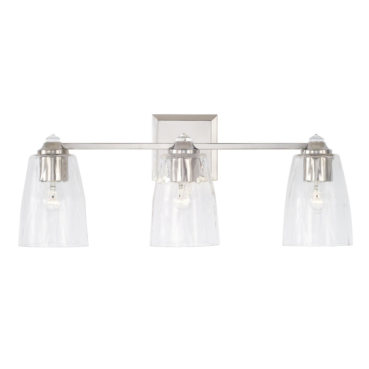 Capital Lighting 141831PN-509 Laurent 3 Light Vanity Polished Nickel