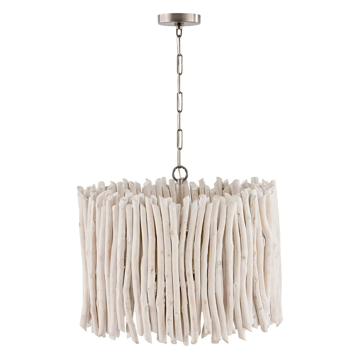 Capital Lighting 340241PP Cara 4 Light Pendant Brushed Pewter