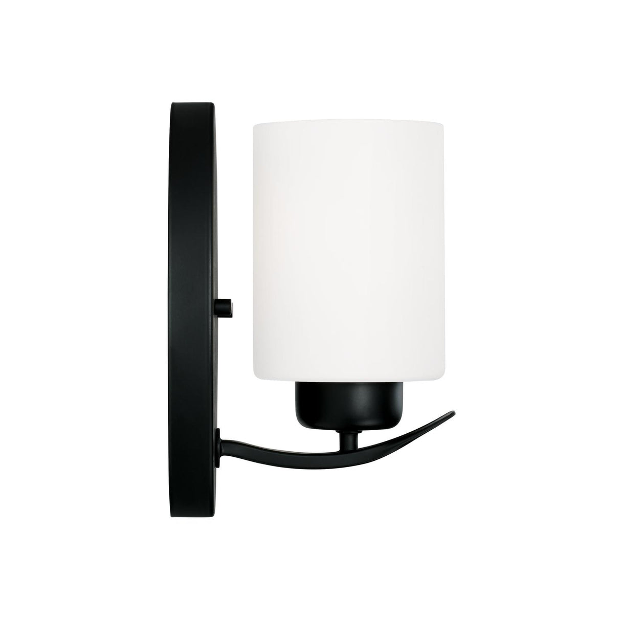 Capital Lighting 615211MB-338 Dixon 1 Light Sconce Matte Black