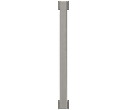 Amerock Cabinet Pull Satin Nickel 7-9/16 inch (192 mm) Center-to-Center Appoint 1 Pack Drawer Pull Cabinet Handle Cabinet Hardware
