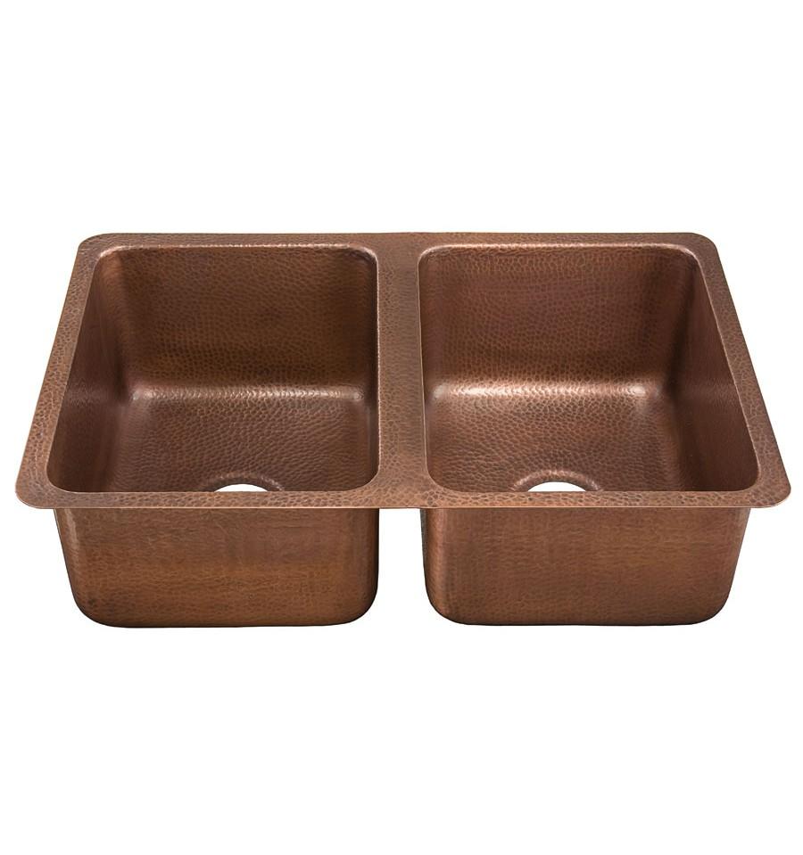 Thompson Traders Monterosso Antique Copper Kitchen Sink Villa KDU-3120AH Antique Copper
(Hammered)