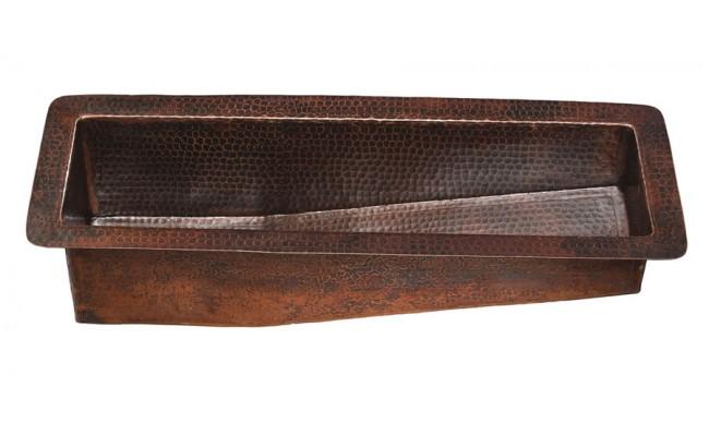 Thompson Traders Sorento Black Copper Bar/prep Sink Paz KRM-BC Aged Copper
(Hammered)