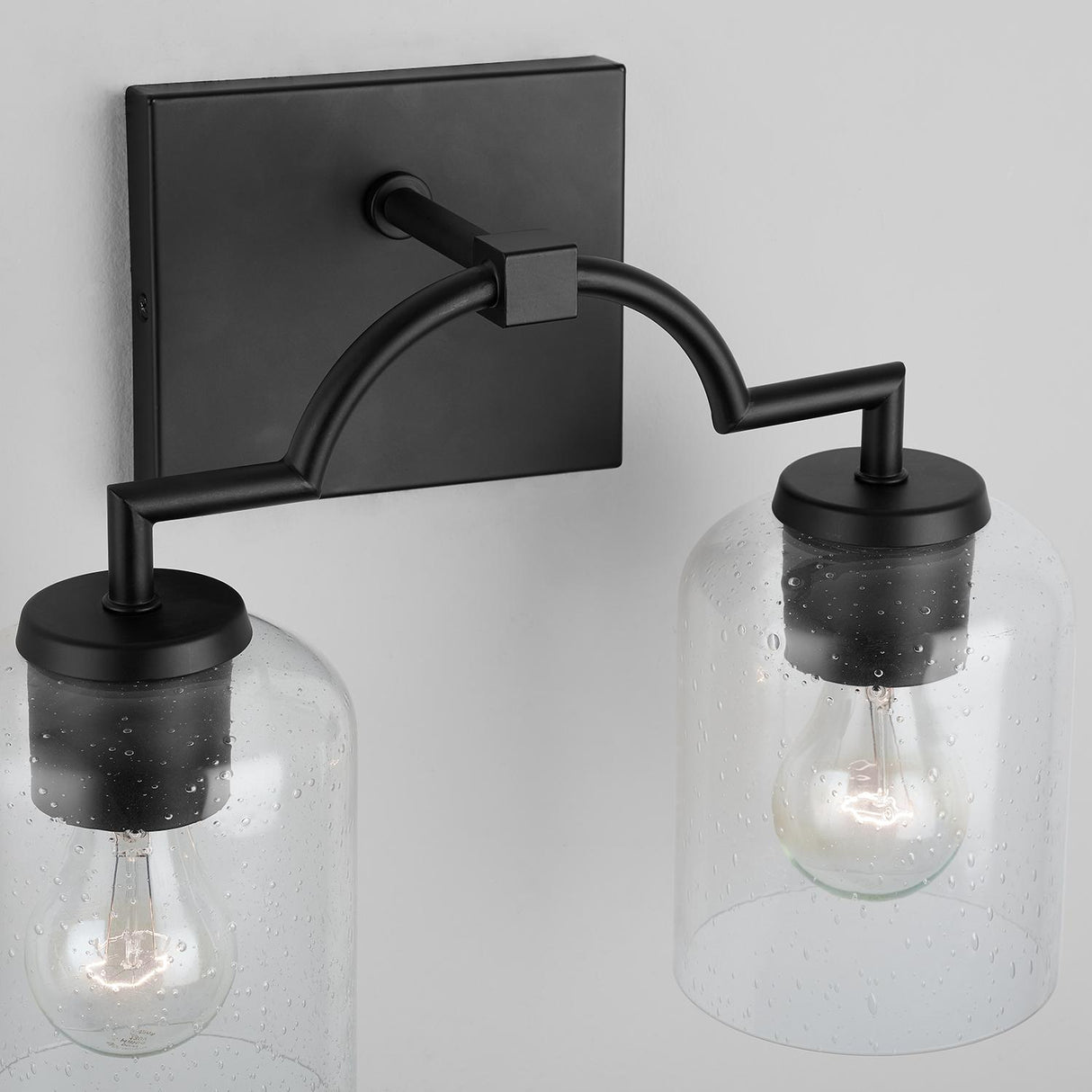 Capital Lighting 139321MB-500 Carter 2 Light Vanity Matte Black
