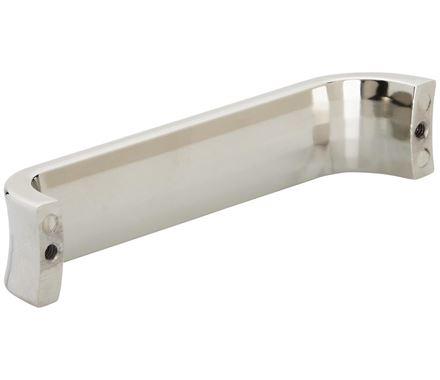 Amerock Cabinet Pull Polished Nickel 5-1/16 inch (128 mm) Center to Center Concentric 1 Pack Drawer Pull Drawer Handle Cabinet Hardware