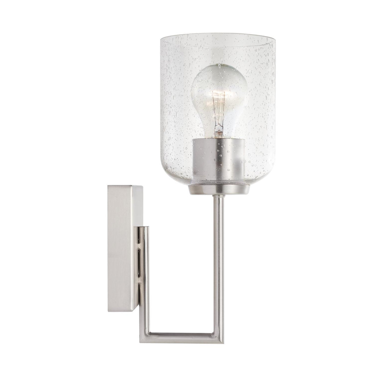 Capital Lighting 639311BN-500 Carter 1 Light Sconce Brushed Nickel