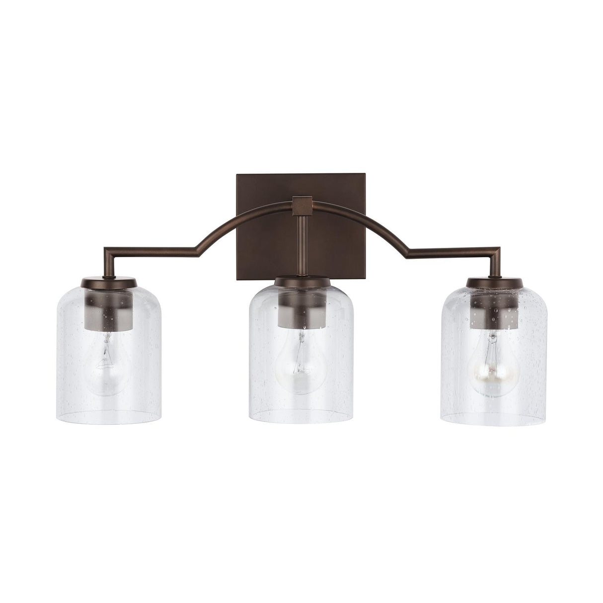 Capital Lighting 139331BZ-500 Carter 3 Light Vanity Bronze