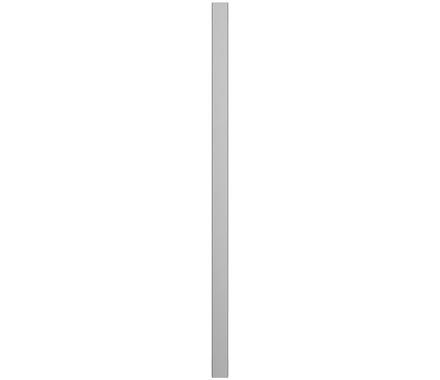 Amerock Cabinet Pull Polished Chrome 8-13/16 inch (224 mm) Center-to-Center Monument 1 Pack Drawer Pull Cabinet Handle Cabinet Hardware