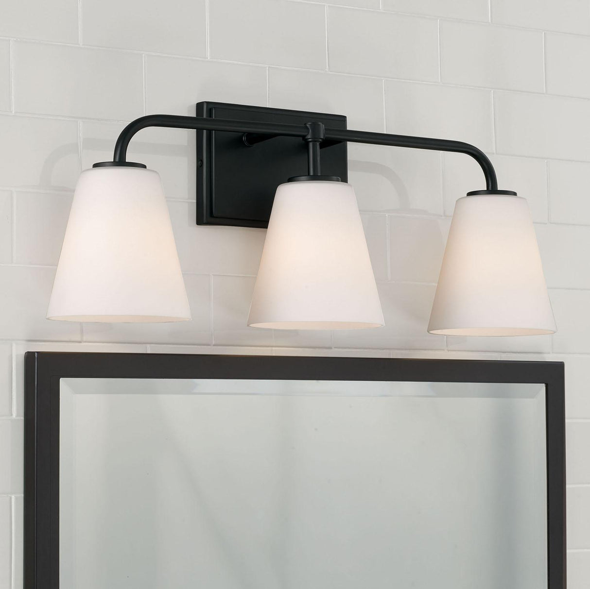 Capital Lighting 149431MB-543 Brody 3 Light Vanity Matte Black