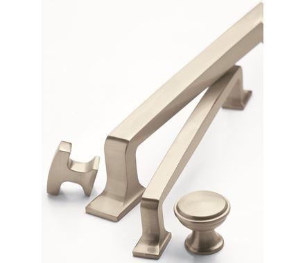 Amerock Cabinet Pull Satin Nickel 3 inch (76 mm) Center to Center Westerly 1 Pack Drawer Pull Drawer Handle Cabinet Hardware