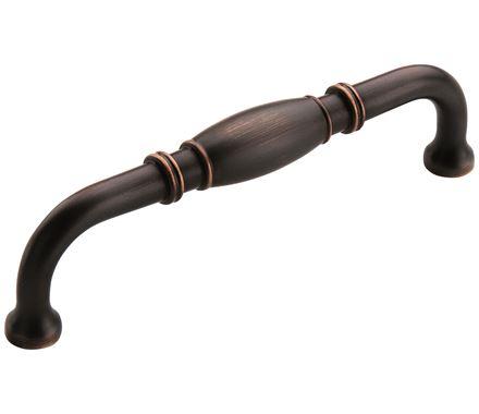 Amerock Cabinet Pull Oil Rubbed Bronze 5-1/16 inch (128 mm) Center to Center Granby 1 Pack Drawer Pull Drawer Handle Cabinet Hardware