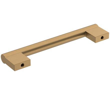 Amerock Cabinet Pull Champagne Bronze 5-1/16 inch (128 mm) Center-to-Center Versa 1 Pack Drawer Pull Cabinet Handle Cabinet Hardware