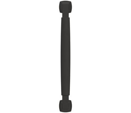 Amerock Cabinet Pull Matte Black 6-5/16 inch (160 mm) Center-to-Center Stature 1 Pack Drawer Pull Cabinet Handle Cabinet Hardware